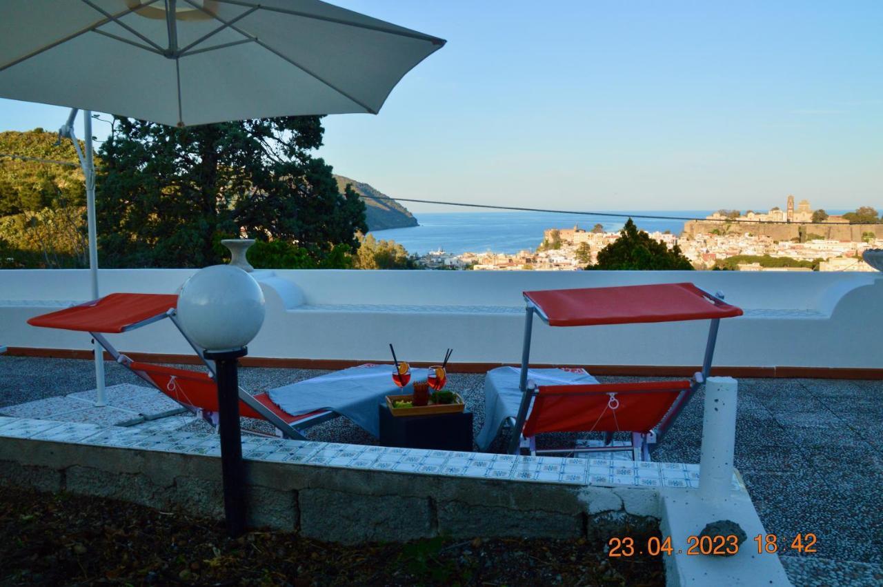 Villa La Milanina Lipari  Exterior foto