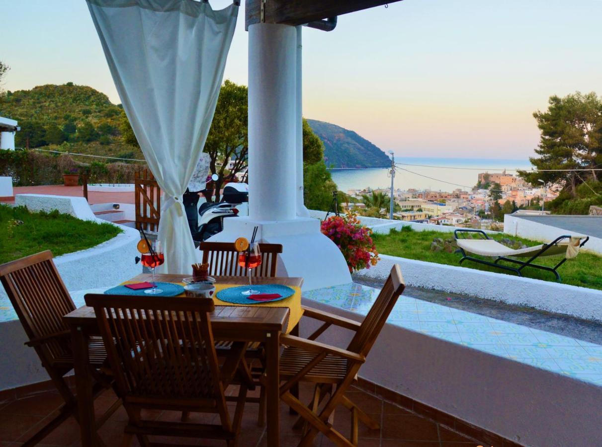 Villa La Milanina Lipari  Exterior foto