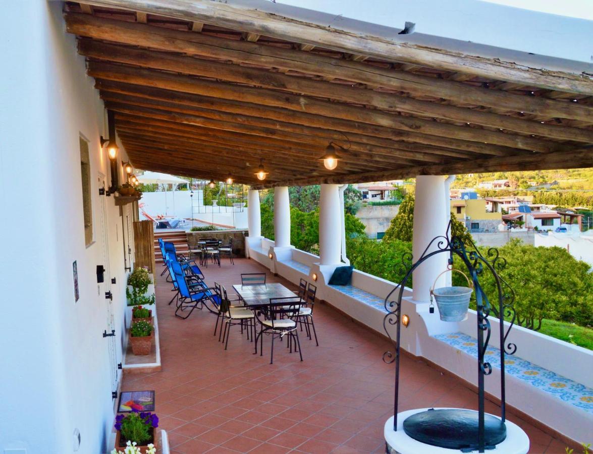 Villa La Milanina Lipari  Exterior foto